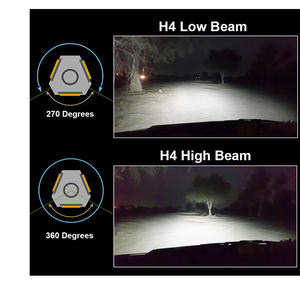 ไฟหน้า LED 120W สำหรับรถยนต์, 10000 Lumens 6000K สี H3อุณหภูมิ/H4/H7/H11/9005/9006ไฟขับรถอเนกประสงค์ - Product Image 6