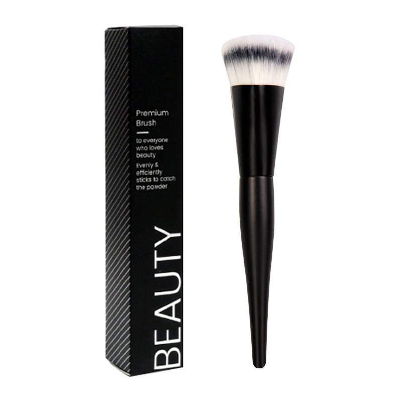 แปรงแต่งหน้าเดียวสีดำ