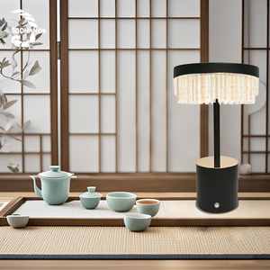 Lampes de table d'intérieur de style moderne exceptionnel en fer, couleur sable noir et blanc, 5 watts, pour la décoration de la maison - Product Image 1