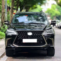 Kit de carrosserie de conversion Facelift style TRD en PP pour Lexus LX570 2008-2015, amélioration vers l'édition limitée 2021, pièces de carrosserie complètes