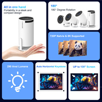 Magcubic Nouveauté HY300 Pro Mini Projecteur Portable 4K HD LED Home Cinéma Android 14 Cinéma de Poche