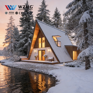 Panneau isolant en acier léger résistant aux cyclones pour villa moderne, immeuble de bureaux, personnalisé, conforme aux normes IRC, respectueux de l'environnement - Product Image 1