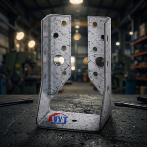 Connecteur de charpente en acier galvanisé certifié ISO9001, attache anti-ouragan unilatérale, clip sismique pour <span class=keywords><strong>poutre</strong></span> de toit - Product Image 1