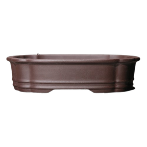 Maceta Rectangular de Arcilla Morada para Bonsái, Borde Biselado, Maceta de Interior para Escritorio, Estilo Chino, Cerámica Clásica - Product Image 5