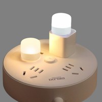 Mini Lámpara Nocturna USB de Regalo y Promoción, Bombilla LED USB de Luz Blanca Cálida para Dormitorio, Pasillo, Baño, Ahorro de Energía, 5V1A 1W