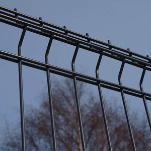 Sử dụng thương mại đôi dây lưới hàng rào 868 656 dây thép mạ kẽm Bảng điều chỉnh đôi Thanh hàn hàng rào vòm xử lý nhiệt khung kim loại - Product Image 1