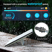 Cable de Alimentación 3 en 1 para Starlink Mini de 5 Metros, Cable de Alimentación CC Resistente al Agua, Cargador USB-C/para Automóvil/Cable de Alimentación CC a CC para Starlink Mini