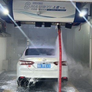 Machine de lavage de voitures électrique automatique sans contact haute pression en acier inoxydable 22KW sans intervention humaine, modèle de retour pour le marché chinois, vente en gros - Product Image 1