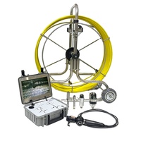360 °   Rotation sans fin, 220 °   Caméra d'inspection de tuyaux avec moniteur 10,1 pouces pour l'inspection des canalisations d'égouts