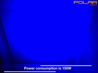 Polarlights IP65 Par lumière 200W étanche LED Zoom COB Par lumière pour scène événement théâtre Concert location