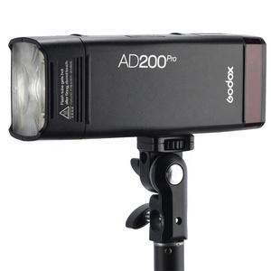 Flash d'extérieur Godox AD200Pro TTL 2.4G 1/8000 HSS 0.01-1.8s Recyclage 200Ws Flash de poche <span class=keywords><strong>AD200</strong></span> <span class=keywords><strong>Pro</strong></span> avec batterie 2900mAh - Product Image 2