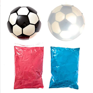 Décorations de fête de football personnalisables pour révéler le sexe Idée d'annonce mémorable pour bébé - Product Image 4
