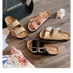 <span class=keywords><strong>Sandales</strong></span> d'été pour femmes 2025 nouvelles <span class=keywords><strong>sandales</strong></span> de plage à semelles épaisses à fond plat populaires Super Hot Birkenstockals - Product Image 3