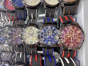 Orologio Meccanico Nemod 42mm Quadrante Rotondo Cronografo Sportivo da Uomo Cassa in Acciaio Inossidabile Cinturino in Silicone Vetro Minerale - Product Image 3