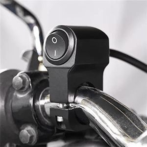 Interruptor de foco para motocicleta, doble cable, 10 amperios, 2 vías, montaje en manillar para faro, luz baja y alta, piezas de mejora y adaptación - Product Image 4