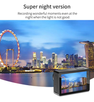 Caméra d'action SJ8 à double écran SJCAM 2,33 pouces 4K 30fps HD, caméra sportive, contrôle à distance Wifi