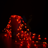 Guirlandes lumineuses de Noël en fil de cuivre, guirlandes lumineuses féériques en fil de cuivre WS2815 12v, guirlande lumineuse à pixels en forme de galets, guirlande lumineuse féérique, Lichterkette