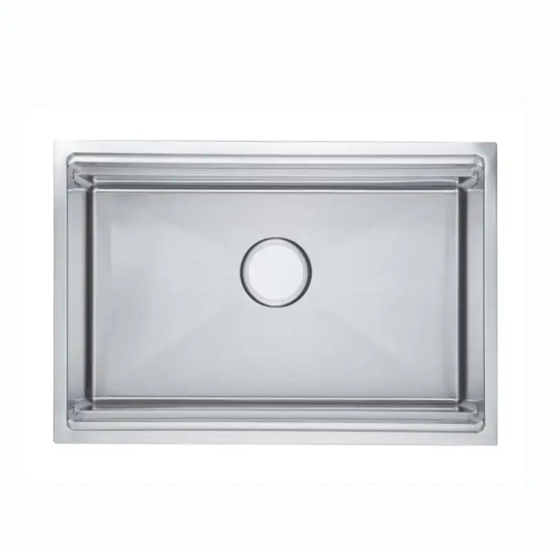 Cheap And Luxury Farmhouse Undermount Apron Front Stainless Steel Single Bowl Kitchen Sink