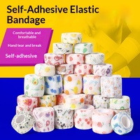 Bande de protection auto-adhésive élastique en latex non tissé pour pattes de chien, équipement de protection sportive OEM/ODM