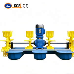Aérateur de bassin flottant à énergie solaire à 2 hélices, très vendu, pour la petite pisciculture et les jeux d'eau de jardin - Product Image 1