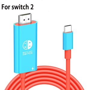 Cavo HDTV TUTI da 2m a Prezzo di Fabbrica, Switch 2 HDTV 4k60hz, Cavo da Tipo C a HDTV per Console di Gioco e Proiezione TV, per N-Switch 2 - Product Image 1