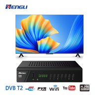 Décodeur TV DVB-T2 fiable avec balayage de canaux, H.265, Amlogic S905, récepteur DVB-T2, décodeur 1080p, boîtier TV DVB-T2