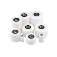 Poulie d'usine BST69835-50 Roues en plastique avec double roulement 8*35*50mm