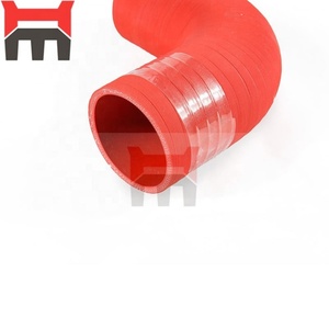 ท่อซิลิโคนรถขุด PC400-7 PC450-7 ท่ออินเตอร์คูลเลอร์ 6156-11-4470 - Product Image 6