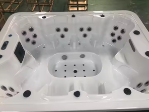 ספא חיצוני מודרני יוקרתי <span class=keywords><strong>8</strong></span> מבוגרים ג'קוזי אמבט עיסוי אמבטיה ג'קוזי ספא ג'קוזי ענק עם מוזיקה בטלוויזיה ספא בריכה חיצונית - Product Image 5