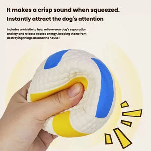 Juego de Juguetes para Mascotas 2026, Pelota de Fútbol, Voleibol, Tenis y Rugby para Gatos, Pelota de Juguete para Perros, Juguete Masticable Indestructible para Perros - Product Image 2