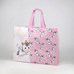 กระเป๋าช้อปปิ้งผ้าไม่ทอสีตามสั่ง พร้อมโลโก้พิมพ์ สำหรับใช้ในชีวิตประจำวัน - Product Image 5