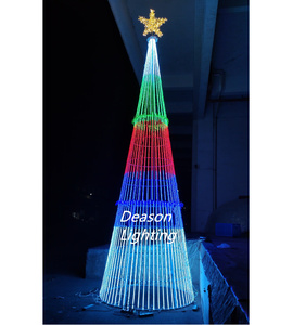6M <strong>Pixel</strong> Customized Outdoor Lighted Giant <strong>Christmas</strong> <strong>Tree</strong> for Mall With <strong>LED</strong> Lights - Product Image 1