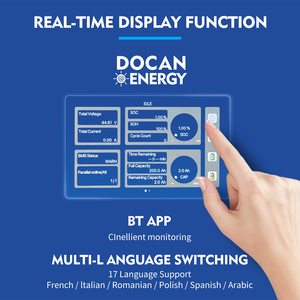 סוללת ליתיום חדשה דגם דוקן פנדה 32 קוט\\\"ש 48 וולט Lifepo4  51.2 וולט 600 אמפר/שעה 628 אמפר/שעה 300 אמפר/שעה 15 קוט\\\"ש 30 קוט\\\"ש 32 קילוואט עם מטף כיבוי אש - Product Image 5