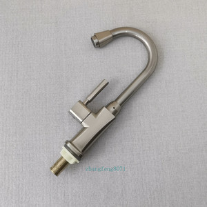 ก๊อกน้ำห้องครัวสแตนเลสแบรนด์เยอรมัน ก๊อกผสมอ่างล้างจานน้ำเย็นเดี่ยว - Product Image 4