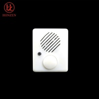 Mini lecteur de son audio activé par le mouvement PIR boîte vocale de musique enregistrable avec batterie 3AAA et haut-parleur 29mm pour l'affichage