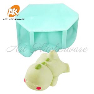 Molde AK de Silicona 3D de Dinosaurio para Mousse, Pastel y Velas, Yeso para Decoración, <span class=keywords><strong>Chocolate</strong></span>, Artesanía de Resina y Jabón Aromático - Product Image 6