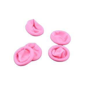 Groothandel Roze Natuurlijke Latex Vinger Babybedjes Anti-Slip Vinger Babybedjes Maleisië - Product Image 5