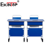 Muebles Escolares de Madera a Precio de Fábrica, Mesa y Silla de Escritura para Estudiantes, Oficina en Casa