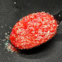 Paillettes irisées tendance 2026 pour la décoration de chaussures, flocons de paillettes à bulles pour la confection de vêtements et le design textile