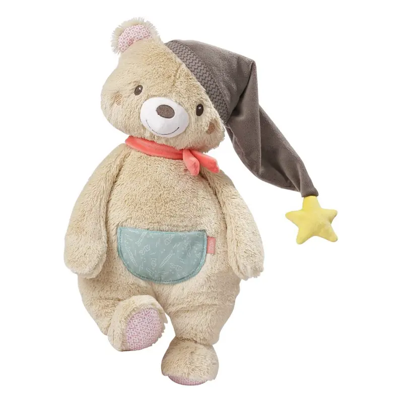 Hot Sale Custom Early Education Plush Baby Chubby Bear With Hat Baby Animal Bear Stuffed Animal Plush Toy