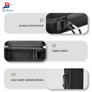 Étui de rangement portable pour haut-parleur sans fil EVA Classic Luxury Casual Zipper, résistant à l'eau, compatible avec SoundLink <span class=keywords><strong>Mini</strong></span> 1/2 - Product Image 2