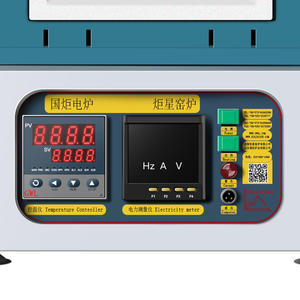 Forno a Muffola per Analisi Chimica e Sinterizzazione di Materiali in Fibra Ceramica, 1200 Gradi, Attrezzatura di Riscaldamento Economica per Uso di Laboratorio, Certificato CE - Product Image 5