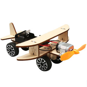 OKYN-G6750 Kit de Avión Eléctrico para Armar, Juguete Educativo de Ciencia e Ingeniería STEAM para Niños de 6+ Años - Product Image 1