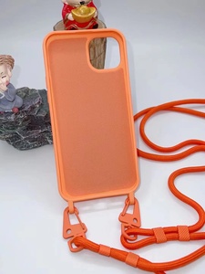 Étuis de téléphone portable de luxe en TPU antichoc avec porte-cartes pour 17 Plus <span class=keywords><strong>12</strong></span> 13 14 15 16promax, sangle d'épaule réglable, bandoulière - Product Image 3