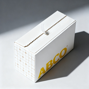 Tùy chỉnh tự dính bảng <span class=keywords><strong>s</strong></span>óng hộp vận chuyển với lớp phủ UV Matt cán Zip khóa Bưu Chính gửi thư bưu phẩm Dải xé - Product Image 4