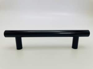 ダークオイルこすりブロンズスチール家具ハンドル & キャビネットノブ-モダンキッチン & ベッドルームバープル調整可能なデザイン - Product Image 1