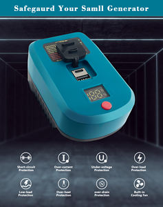 <span class=keywords><strong>Chargeur</strong></span> USB C 65 W 3A <span class=keywords><strong>Chargeur</strong></span> rapide pour batterie Makita 18V, Adaptateur de <span class=keywords><strong>chargeur</strong></span> de téléphone portable avec port USB 5V et port Type C - Product Image 3