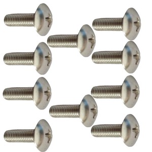 Vis de fixation pour bateau en acier inoxydable, tête croisée 5x16mm, pour réparation et remplacement, matériel marin - Product Image 2