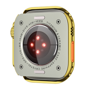 Étui PC de luxe couverture de sport protecteur d'écran complet boîtier de montre en verre trempé pour <span class=keywords><strong>Apple</strong></span> Iwatch série 10 changement à ULTRA - Product Image 2