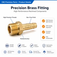 Composants en laiton usinés CNC sur mesure, raccords hexagonaux, bagues et arbres pour machines, pièces usinées CNC personnalisées OEM ODM
